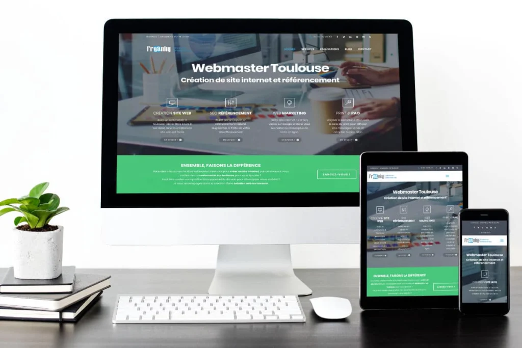 Webmaster freelance Toulouse Freanky
